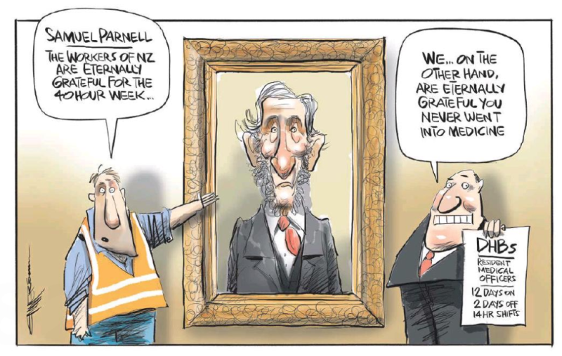 Emmerson - NZ Herald 25 October 2016 unions labour employment