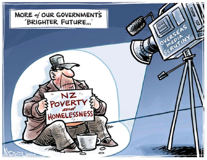 Moreu - Timaru Herald 26 August 2016 poverty media inequality