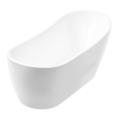 LessCare - Freestanding One-Piece Acrylic Bathtub LTF3 - Bathtubs