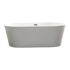 VANITY ART - Vanity Art Free Standing Acrylic Bathtub, Small - Bathtubs