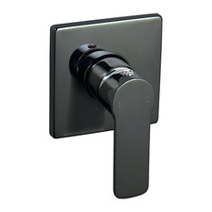 Liberty Shower Mixers Matt Black - Bathtub and Shower Tap Sets