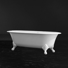 Victoria & Albert - Victoria & Albert - Radford bath with chrome feet - Bathtubs