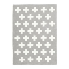 Paddington Crosses Grey Kids Rug - Kids Rugs