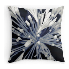 Cushions & Covers - "White Agapanthus" - Decorative Cushions