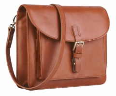 Mini Leather cross-body satchel