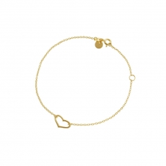 Open Heart Bracelet