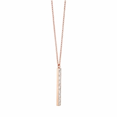 Rose Gold Vermeil Personalised Pendant