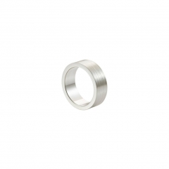 7MM Brushed Sterling Silver RIng