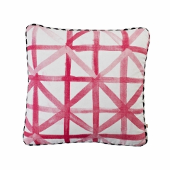 Check Pink Cushion