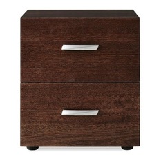 My Design Narrow Bedside Table (2 drawer) - Nightstands And Bedside Tables