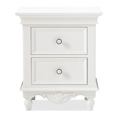 Bianca Bedside Table (2 drawer) - Nightstands And Bedside Tables