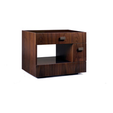 Duet Bedside Table by Antonello Mosca for Giorgetti - Nightstands And Bedside Tables