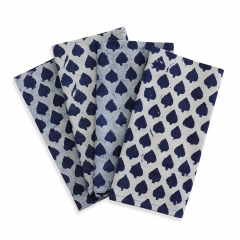 Moon Rocks Indigo Napkin Set