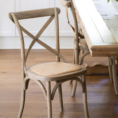 Cross Back Dining Chair - Dining Chairs