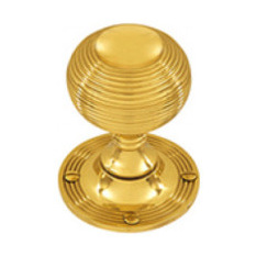 Delf Door Knob 9585PB Reeded - Door Knobs