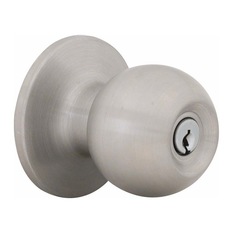 Lane Security Stainless Steel Endeavour Entrance Knob Set - Door Knobs