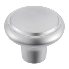 Gainsborough Diplomat Satin Chrome Wardrobe Knob Set - Door Knobs