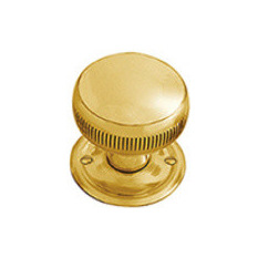 Delf Door Knob 0326MEPB Milled Edge - Door Knobs