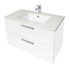 ADP Essence MKII 900 Wall Hung 2 Drawer Vanity from Reece - Bathroom Vanities