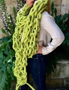 K1S1 Extreme Scarf - Granny Smith