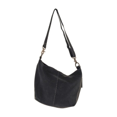 Hudson Leather Slouchy Black