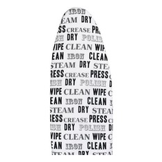 Homemaker printed cotton ironing board cover - words - Ironing Board Covers