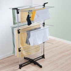 Metaltex Ciclone 3 Tier Double Sided Airer - Clothes Drying Racks