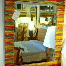 RECYCLED TIMBER MIRROR WATEGOS - Subtle Finish - Kids Mirrors