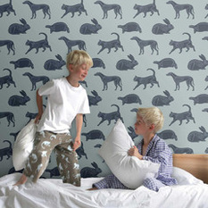 Animal Magic Wallpaper - Kids Decor