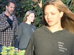 161048, EXCLUSIVE:  Mama-to-be Amanda Seyfried wears a 'Pets Are People Too' sweater over her baby bump as she walks with her fianc¿© Thomas Sadoski. Los Angeles, California - Thursday January 19, 2017.   Photograph: ¬© Sam Sharma, PacificCoastNews. Los Angeles Office (PCN): +1 310.822.0419 UK Office (Photoshot): +44 (0) 20 7421 6000 sales@pacificcoastnews.com FEE MUST BE AGREED PRIOR TO USAGE