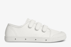 G2 Normal White Velcro Nappa Sneakers