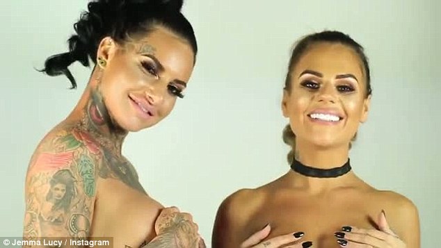 'Only a few real girls in this game': The bold beauty praised the Geordie beauty as she captioned the clip