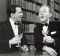 Frank Sinatra and Bing Crosby enjoy a tipple in High Society in 1956