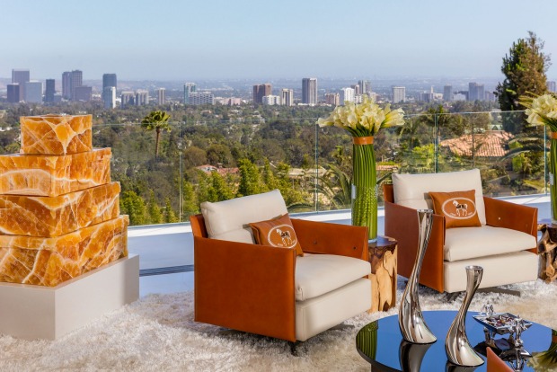 The open-air living room.