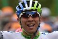 Orica-GreenEDGE rider Caleb Ewan won the last round of the Bay Classic in Melbourne.