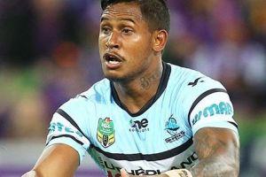 Given another chance: Ben Barba will be back in Sharks' colours this season.