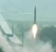 A missile is launched during a drill at an undisclosed location in North Korea. 