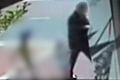 CCTV footage shows the children being led away from the child care centre by a man. 