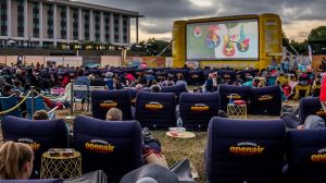 The Ben & Jerry's Openair Cinemas in Canberra.