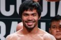 Drawcard: Manny Pacquiao could fill up Suncorp Stadium.