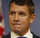 NSW Premier Mike Baird announces his retirement at a press conference on Thursday.