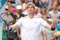 Three down, four to go: Andy Murray of Great Britain thanks the crowd after winning his third round match.