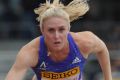 Europe bound: Sally Pearson is focused on London next year.