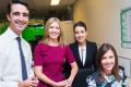 Channel Nine's new Canberra news team - Harry Frost, Vanessa O’Hanlon, Rosanna Kingsun and Emma Larouche.