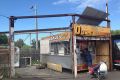 The Olympic Doughnuts shop at Footscray Station. 