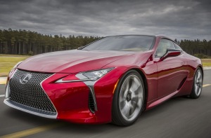 The LC 500 is built on an all-new Lexus platform with a new suspension set-up and an engine way back in the nose.