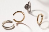 Rings crafted by Cinnamon Lee sometimes enclose intimate messages.
