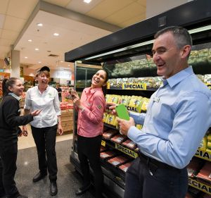 Optimistic: Woolworths chief executive Brad Banducci.