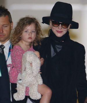 Nicole Kidman and Keith Urban with daughters Faith Urban and Sunday Rose Urban