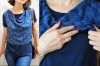 Breastfeeding T-shirt with layered design; $49; <a ...